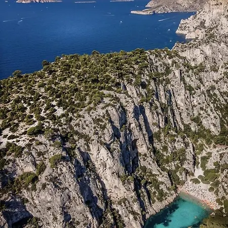 Mon Petit Paradis, Cassis Centre Apt 90 M2, 200 M Mer, Terr Plein Sud, Clim Park Prive Exterior foto